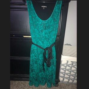 Express green lace dress!
